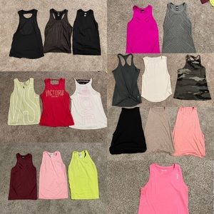 18 Workout tops bundle! Small & Mediums